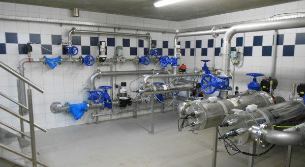 Installation UV Anlagen Brunnenanlage Wiesenbach
